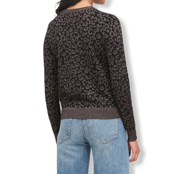 Metallic Leopard Sweater (Large) - Picture 4 of 6